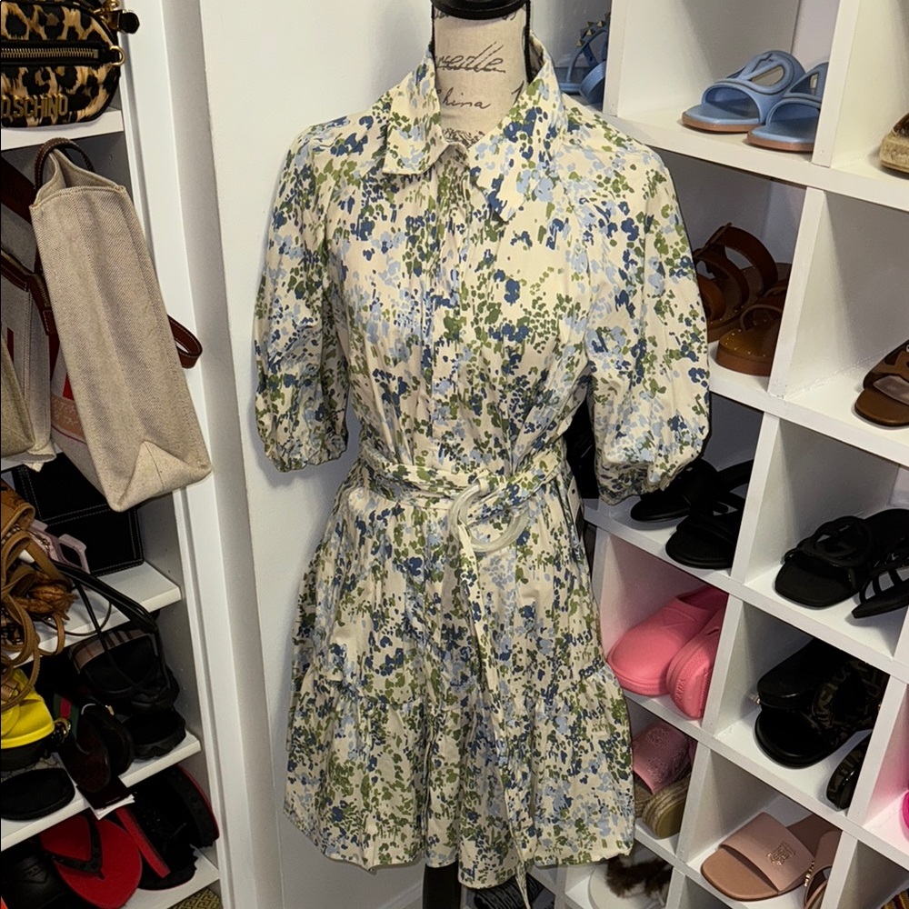 New Women’s ELOQUII Floral Print Women's Dress